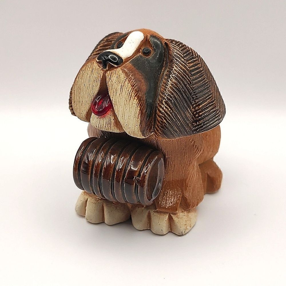 Artisania Rinconada Saint Bernard Dog#118  Pure Bred Dog Series, Retired Vintage